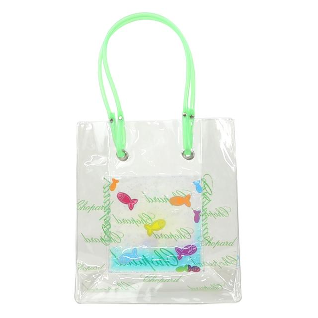 Chopard ショパール ショルダーバッグ クリア×グリーン 14071 レディース【中古】 h30336g