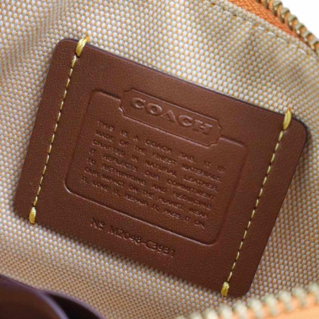 COACH コーチ ハンドバッグ ライトブラウン 14057 レディース【中古