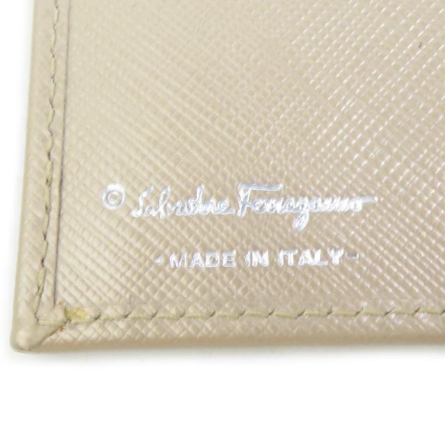 (未使用)★Ferragamo★ストール シフォン ヒョウ カーテン クリーム FERRAGAMO フェラガモ 長財布 ワンダ レディース 220433 760666