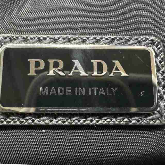 PRADA プラダ ウエストバッグ ブラック 14054 ユニセックス【中古】 n0004