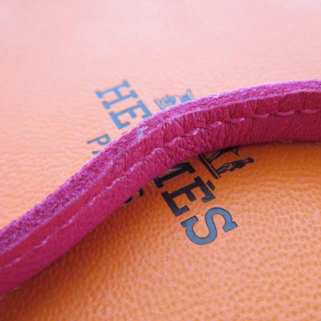 HERMES エルメス ロデオPM チャーム ローズパープル 14061 ユニセックス【中古】 s0292a HERMES エルメス ロデオPM チャーム ローズパープル 14061 ユニ