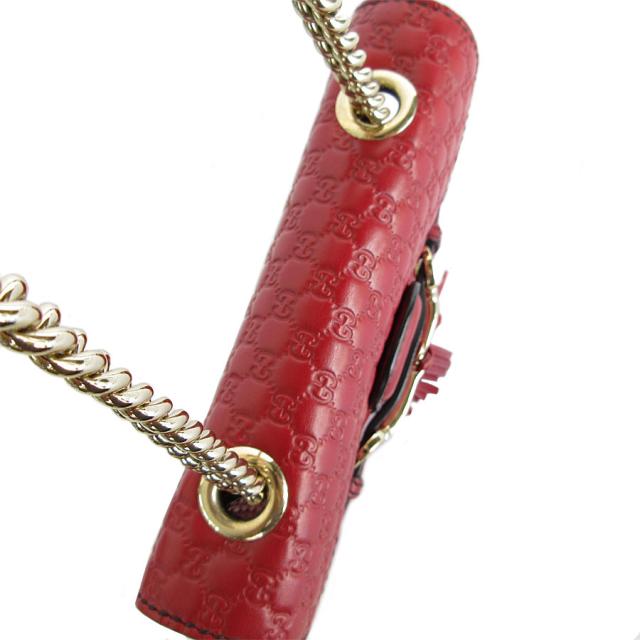 GUCCI グッチ マイクログッチシマ 449636 斜め掛けショルダーバッグ