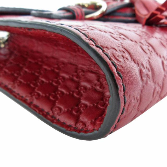 GUCCI グッチ マイクログッチシマ 449636 斜め掛けショルダーバッグ