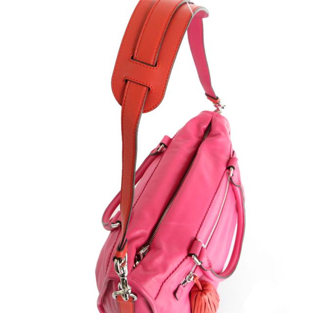 LOEWE ロエベ アナグラム ハンドバッグ ショルダーバッグ ピンク