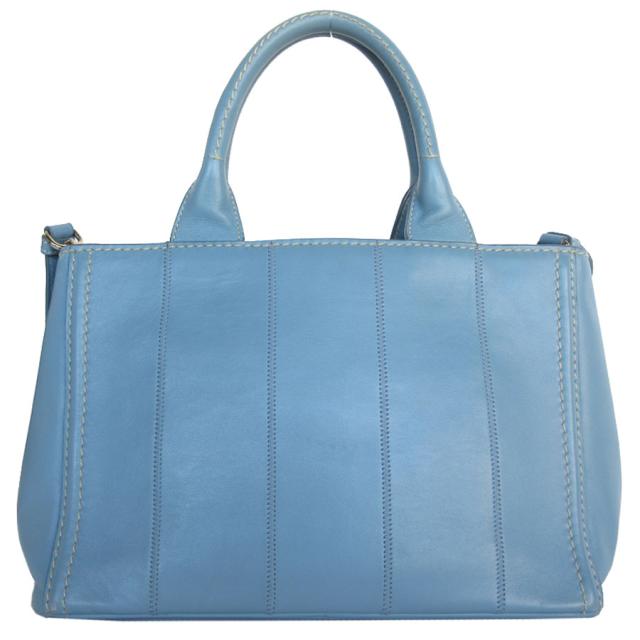 PRADA プラダ ハンドバッグ ショルダーバッグ ライトブルー 14067