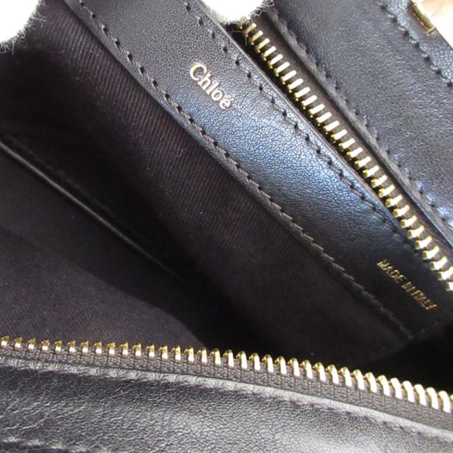 Chloe クロエ ハンドバッグ ショルダーバッグ ピンクベージュ/ブラック