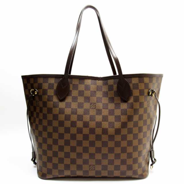 LOUIS VUITTON ルイ ヴィトン ネヴァーフルMM ダミエ トートバッグ ブラウン 14057 レディース【中古】 w0663a