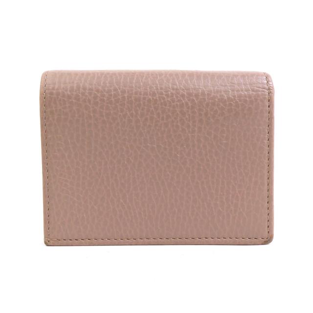 GUCCI グッチ 456126 二つ折り財布 ベージュ 14059 ユニセックス【中古】 h30423g GUCCI グッチ 456126 二つ折り財布 ベージュ 14059 ユニセックス【中古