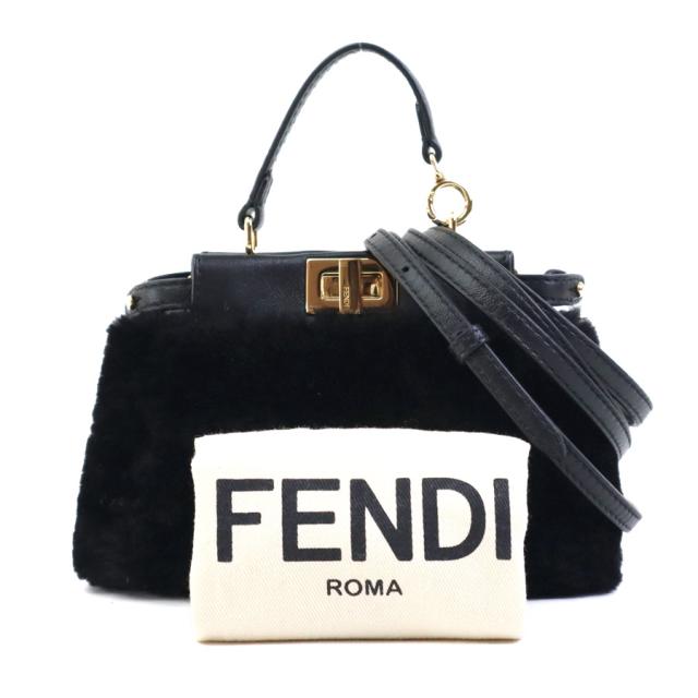 FENDI フェンディ マイクロ ピーカブー 斜め掛けショルダーバッグ