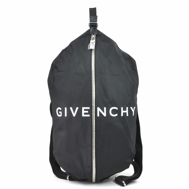 GIVENCHY ジバンシィ Gジップ ダッフル リュック ブラック 14054 メンズ【中古】 h30443g