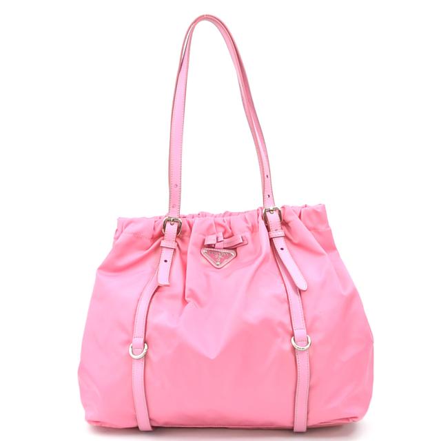 PRADA プラダ ショルダーバッグ ピンク 14061 レディース【中古】 e59011a
