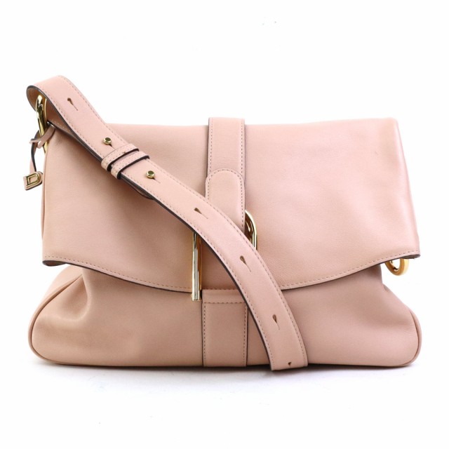 DELVAUX デルヴォー ショルダーバッグ ピンク 14061 レディース【中古】 55714g