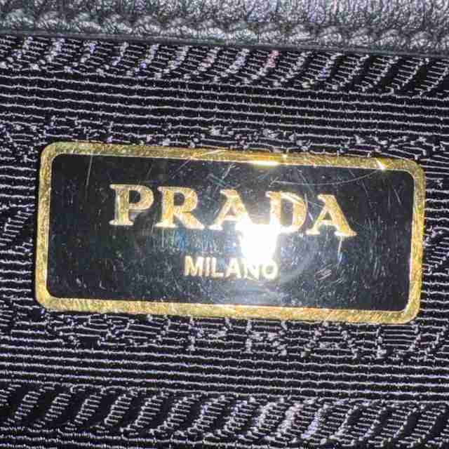 PRADA プラダ ハンドバッグ ブラック 14054 レディース【中古】 n0282