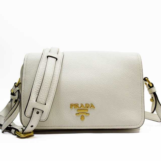 PRADA プラダ ショルダーバッグ ホワイト 14056 レディース【中古】 t19482a