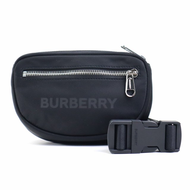 BURBERRY バーバリー ウエストバッグ ボディバッグ ブラック 14054 ユニセックス【中古】 h30473k