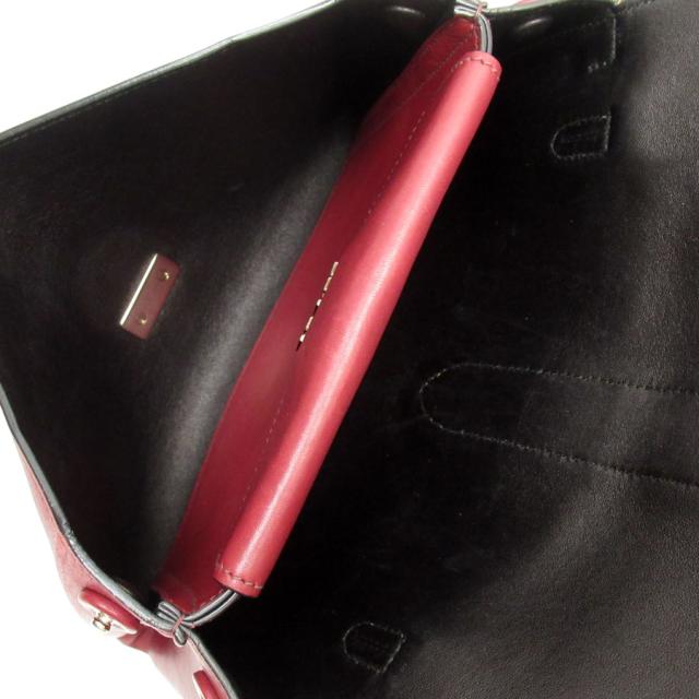 PRADA プラダ ショルダーバッグ ダークレッド 14060 レディース【中古