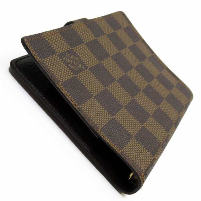 LOUIS VUITTON ルイ ヴィトン アジェンダPM　 手帳カバー エベヌ 14057 ユニセックス【中古】 t19517aの通販は