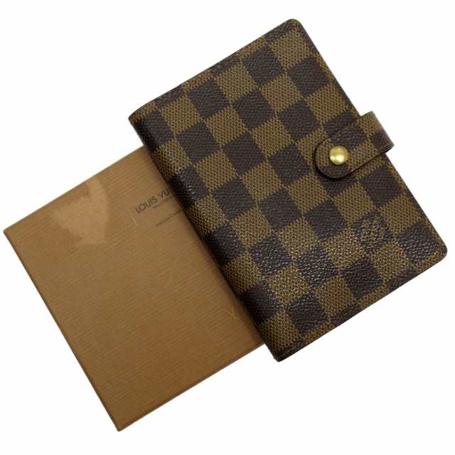 LOUIS VUITTON ルイ ヴィトン アジェンダPM　 手帳カバー エベヌ 14057 ユニセックス【中古】 t19517a