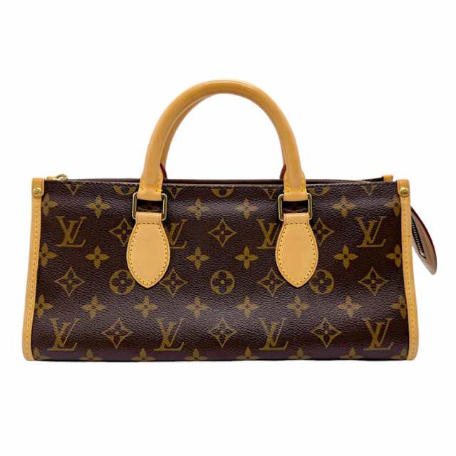 LOUIS VUITTON ルイ ヴィトン ポパンクール モノグラム M40009 ハンドバッグ ブラウン 14057 レディース【中古】 n0332