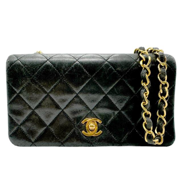 CHANEL シャネル ショルダーバッグ ブラック 14054 レディース【中古】 n0347の通販は