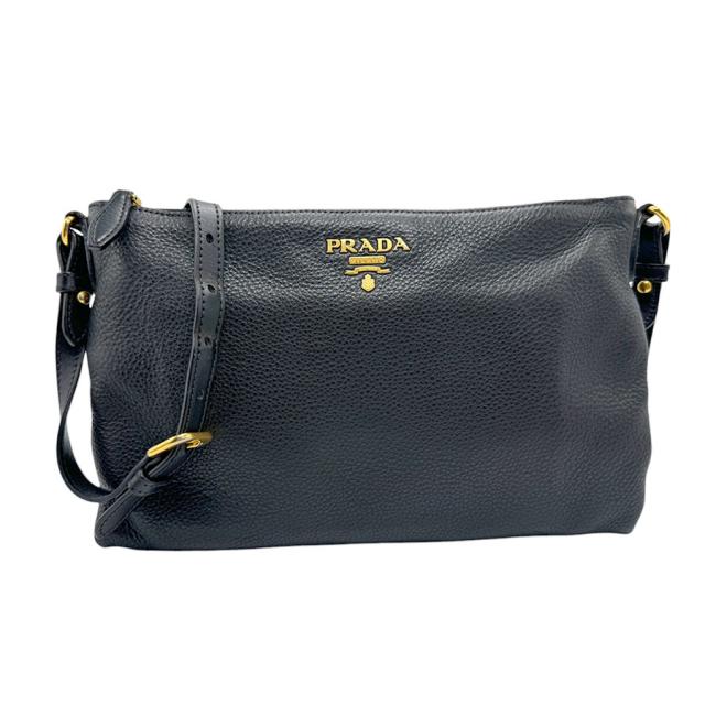 PRADAショルダーバッグ プラダ PRADA ショルダーバッグ レザー ブラック レディース z2315