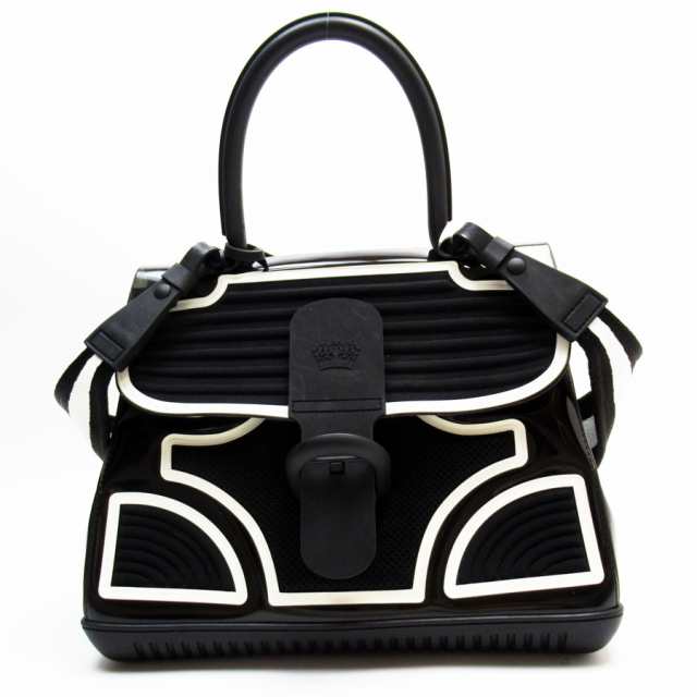 DELVAUX デルヴォー ブリヨンMM チャンピオン ハンドバッグ ショルダーバッグ ブラック 14054 レディース【中古】 t19545a