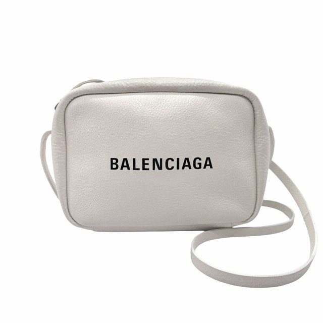 BALENCIAGA バレンシアガ 斜め掛けショルダーバッグ ホワイト 14056 レディース【中古】 z2388