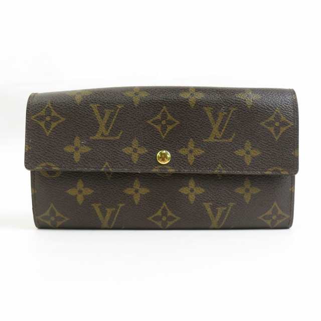 LOUIS VUITTON ルイ ヴィトン ポルトフォイユ サラ モノグラム 長財布 ブラウン 14057 ユニセックス【中古】 e59219a