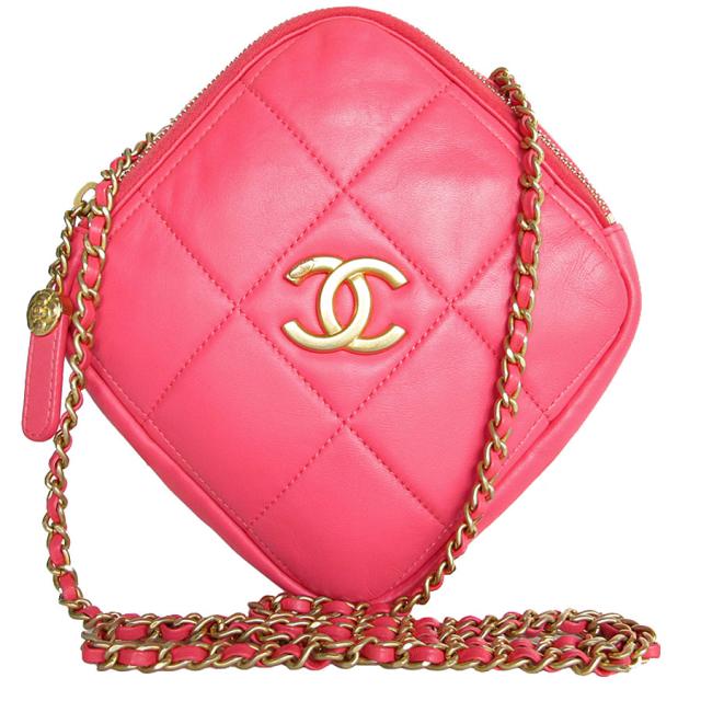 CHANEL シャネル ショルダーバッグ ピンク 14061 レディース【中古】 k0008