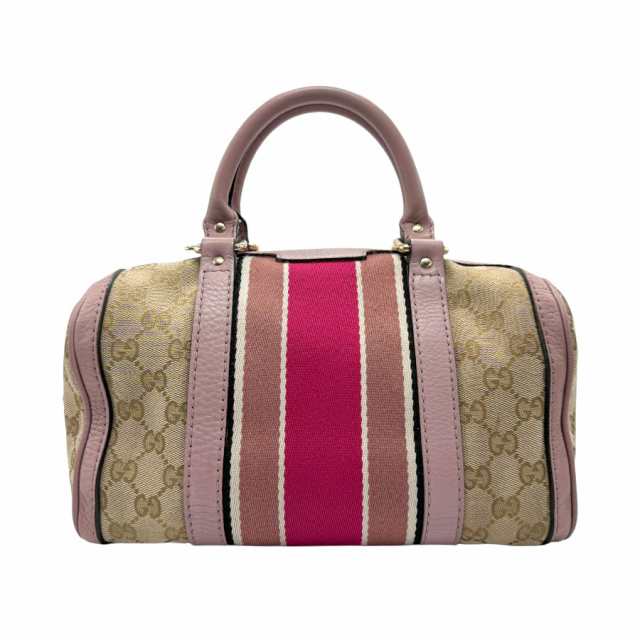 GUCCI グッチ 269876 ハンドバッグ ショルダーバッグ ベージュ/グレーパープル 14059 レディース【中古】 z2470