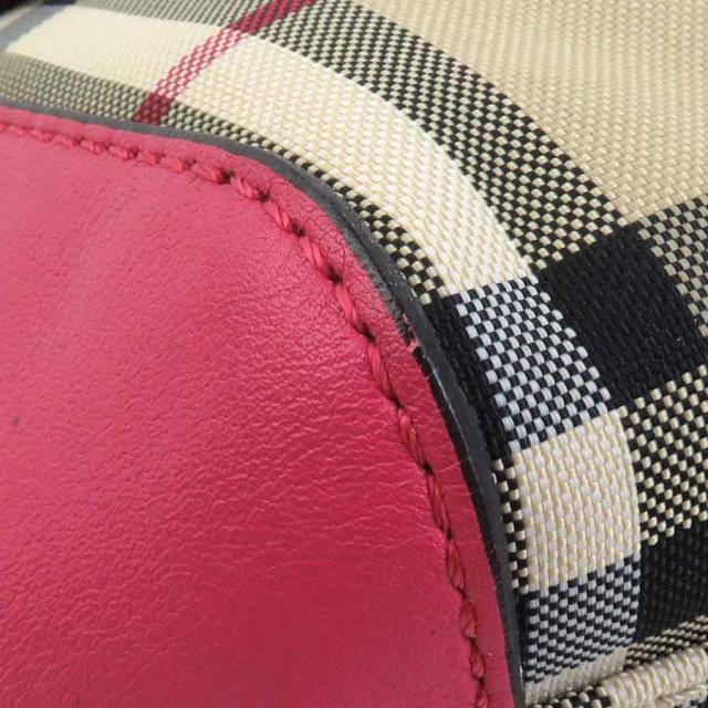 BURBERRY バーバリー ショルダーバッグ ピンク×ベージュ 14059