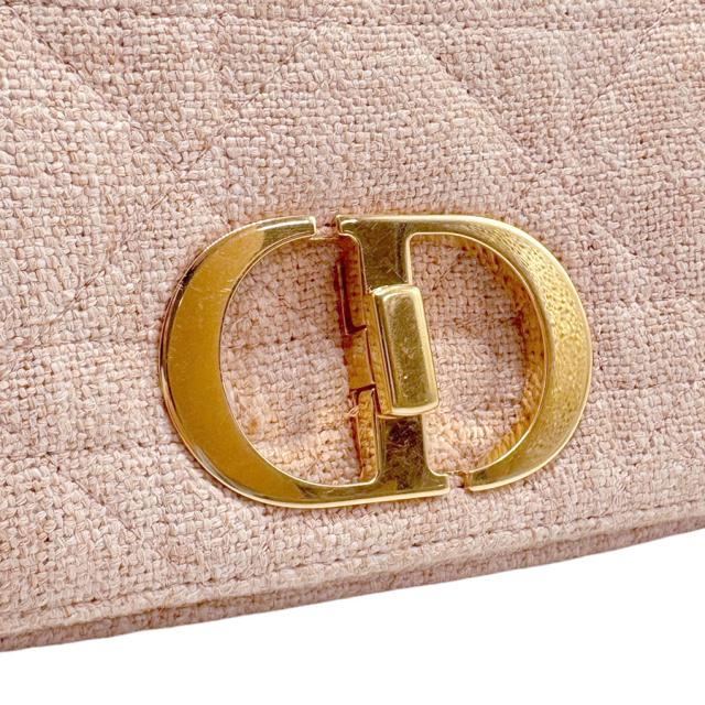 Christian Dior クリスチャンディオール 30モンテーニュ ショルダーバッグ ピンクベージュ 14059 レディース【中古】 z2526の通販は