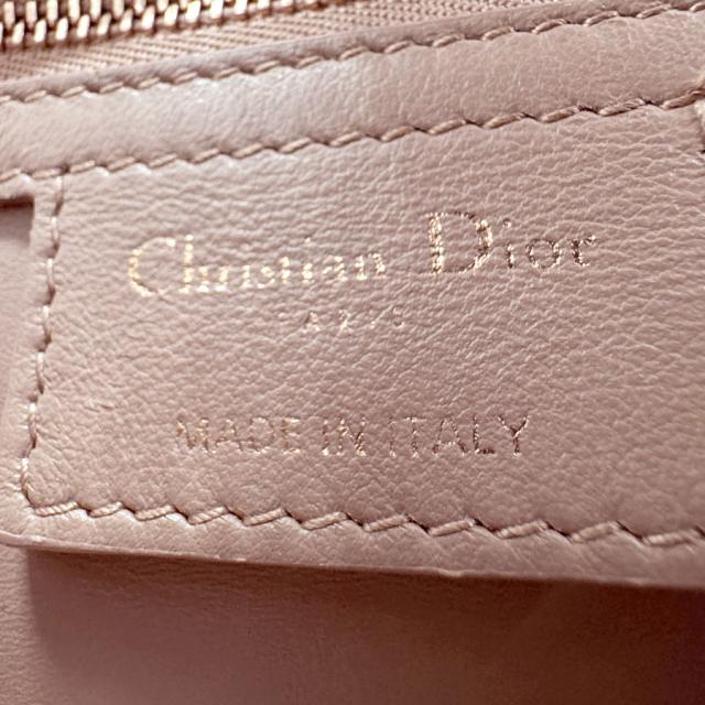 Christian Dior クリスチャンディオール 30モンテーニュ ショルダーバッグ ピンクベージュ 14059 レディース【中古】 z2526の通販は