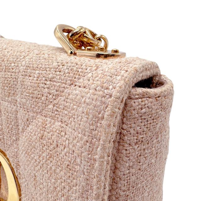 Christian Dior クリスチャンディオール 30モンテーニュ ショルダーバッグ ピンクベージュ 14059 レディース【中古】 z2526の通販は