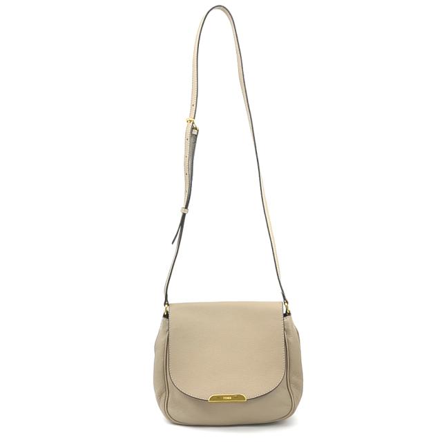 FENDI フェンディ 8BT214-Q10 ショルダーバッグ ベージュ 14059