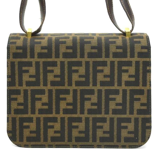 専用品 FENDI フェンディ ズッカ ショルダーバッグ ブラウン 14057