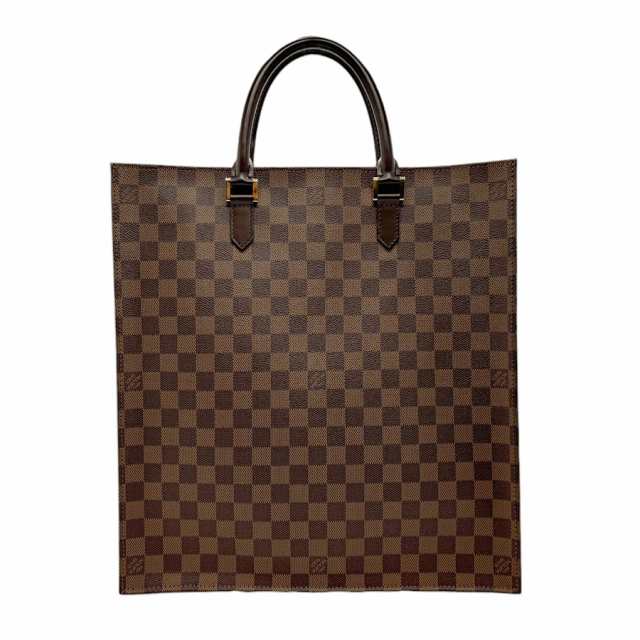 LOUIS VUITTON ルイ ヴィトン サック プラ N51140 ハンドバッグ エベヌ 14057 ユニセックス【中古】 z2619