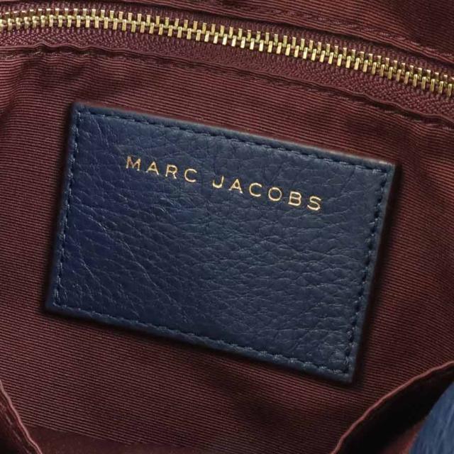 MARC JACOBS マークジェイコブス ショルダーバッグ ネイビー 14066 レディース【中古】 a0500の通販は