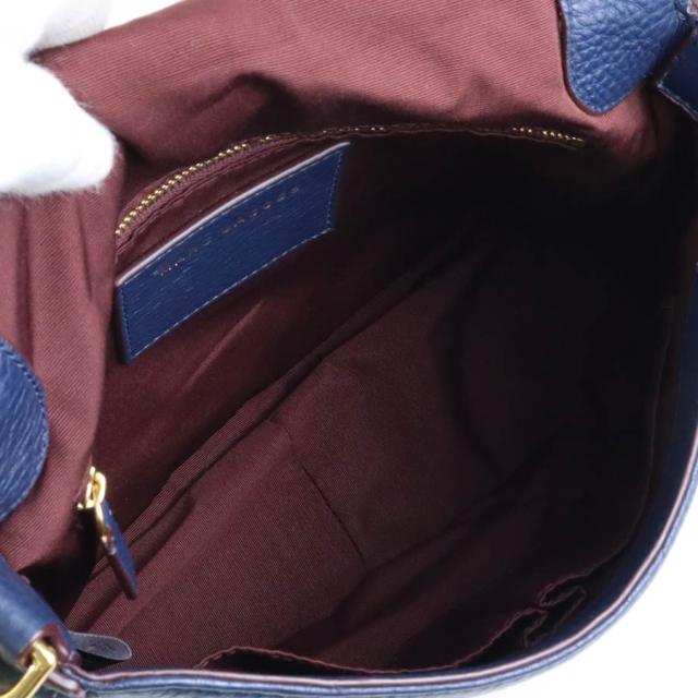 MARC JACOBS マークジェイコブス ショルダーバッグ ネイビー 14066 レディース【中古】 a0500の通販は