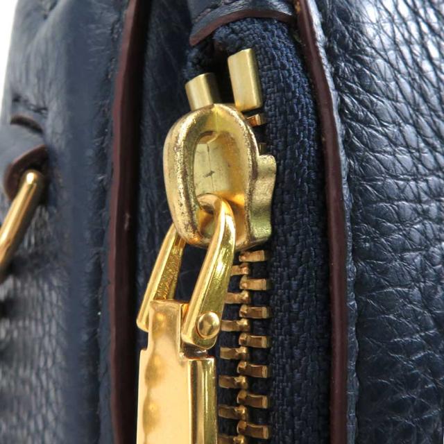 MARC JACOBS マークジェイコブス ショルダーバッグ ネイビー 14066 レディース【中古】 a0500の通販は