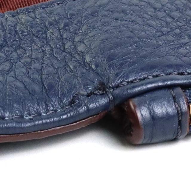 MARC JACOBS マークジェイコブス ショルダーバッグ ネイビー 14066 レディース【中古】 a0500の通販は