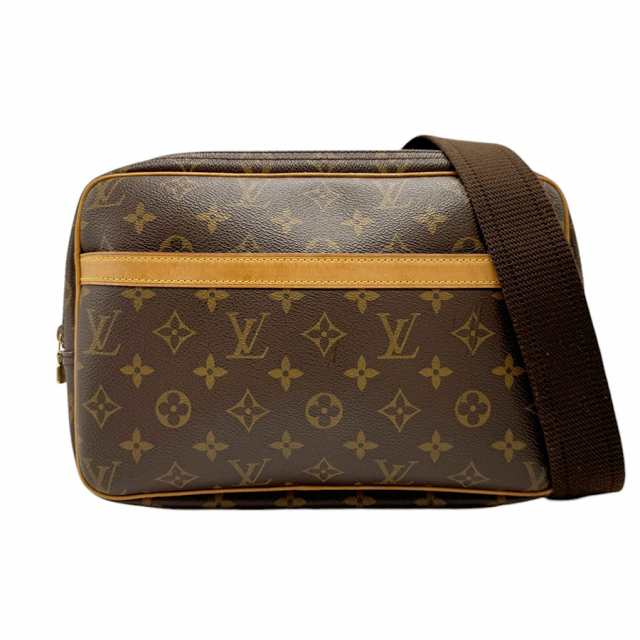 LOUIS VUITTON ルイ ヴィトン リポーターPM モノグラム M45254 ショルダーバッグ ブラウン 14057 ユニセックス【中古】 n0555