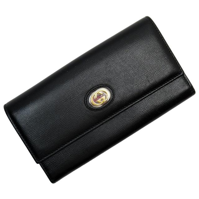 GUCCI グッチ 598581 長財布 ブラック 14054 ユニセックス【中古】 w0827aの通販は