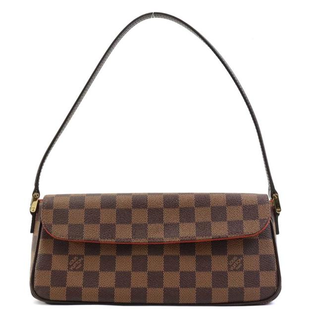 LOUIS VUITTON ルイ ヴィトン レコレータ ダミエ N51299 ショルダーバッグ ブラウン 14057 レディース【中古】 e59417aの通販は