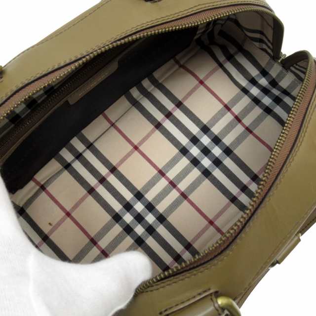 BURBERRY バーバリー ハンドバッグ ブラウン 14057 レディース【中古】 t19569a