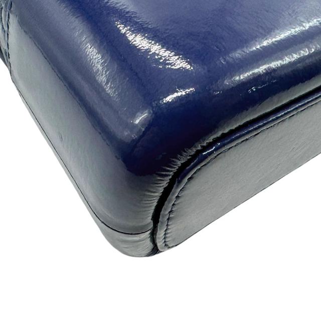 CHANEL シャネル ガブリエル ドゥ シャネル ショルダーバッグ ダークブルー 14067 レディース【中古】 n0693の通販は