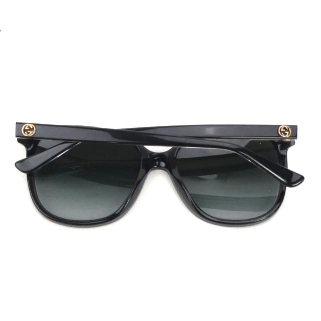 GUCCI グッチ サングラス ブラック 14054 ユニセックス【中古】 r10244aの通販は