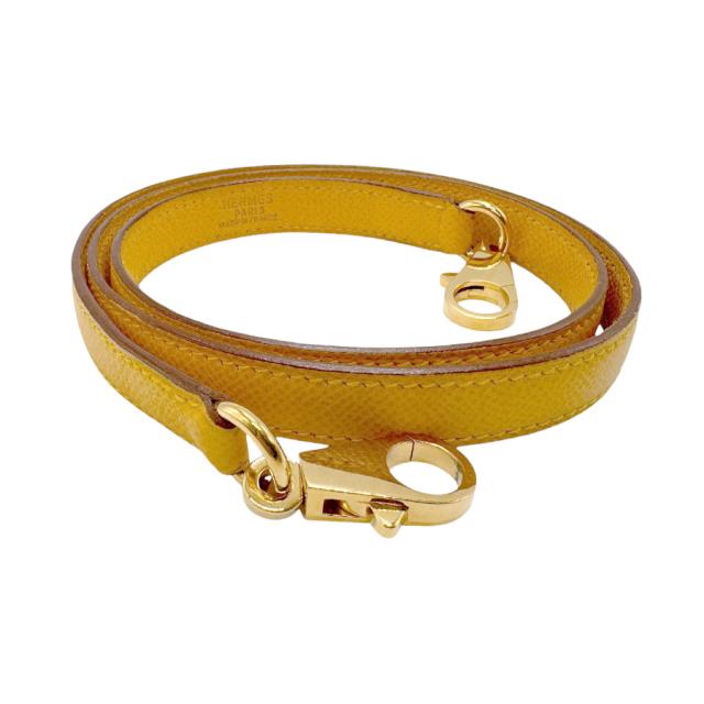 HERMES エルメス ケリー用 ボリード用 ショルダーストラップ 推定ジョーヌ 14063 ユニセックス【中古】 z2715