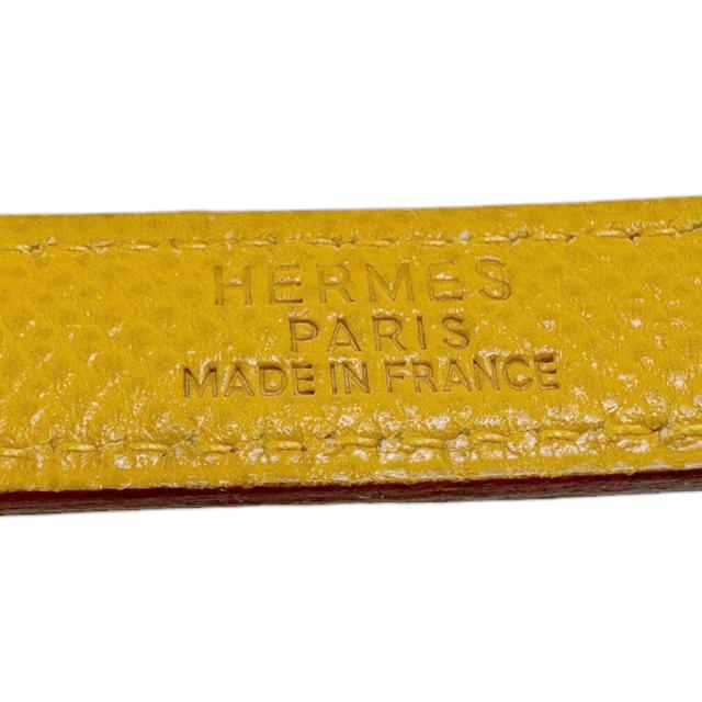 HERMES - エルメス HERMES ショルダーストラップ ケリー用 ボリード用/推定クシュベル 推定ジョーヌ ゴールド ユニセックス 送料無料【中古】 z2715 HERMES - エルメス HERMES ショルダーストラップ ケリー用