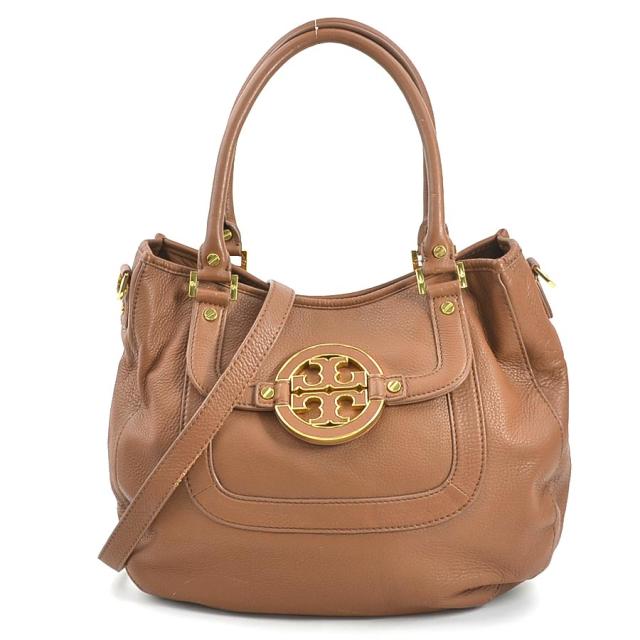 Tory Burch トリーバーチ ショルダーバッグ ハンドバッグ ブラウン 14057 レディース【中古】 55762k